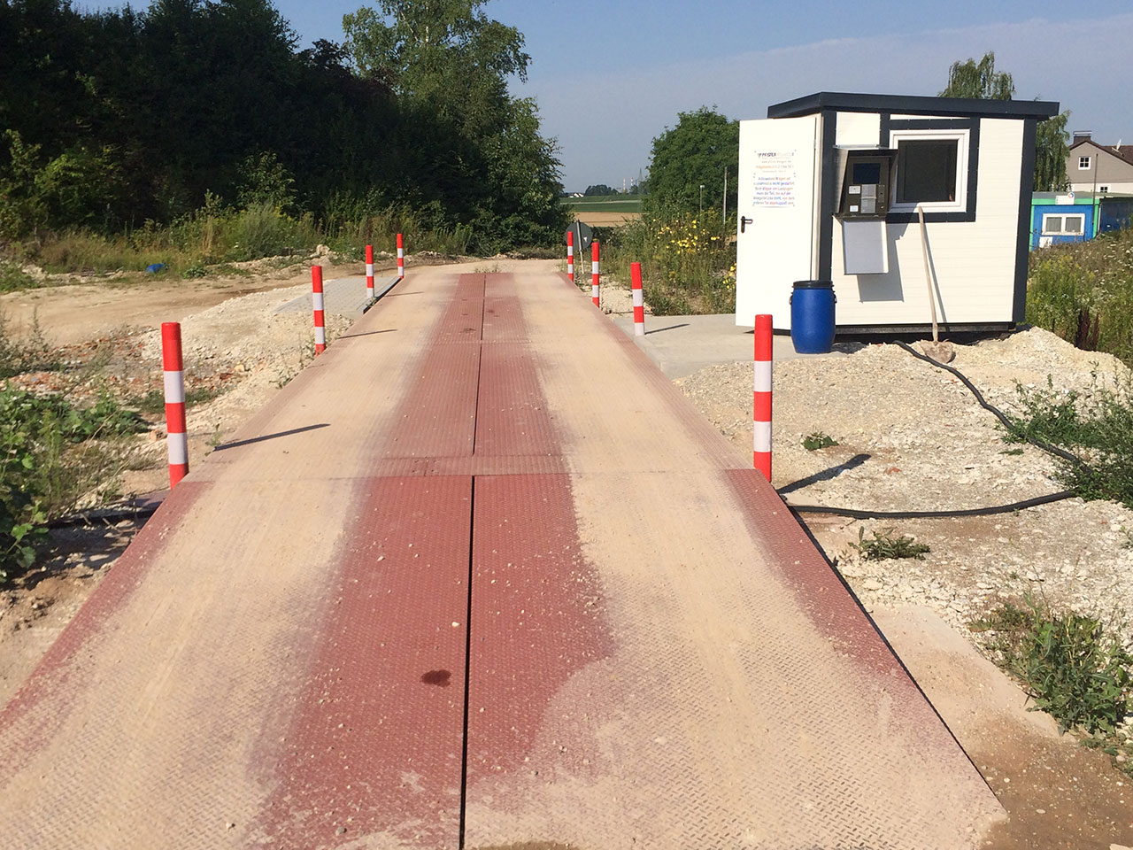 Donau Bauschutt Recycling Waage Donau Bauschutt Recycling Waage