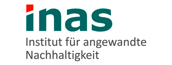 Logo inas Institut für angewandte Nachhaltigkeit