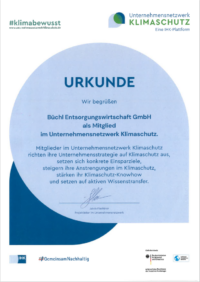 IHK Unternehmensnetzwerk Klimaschutz